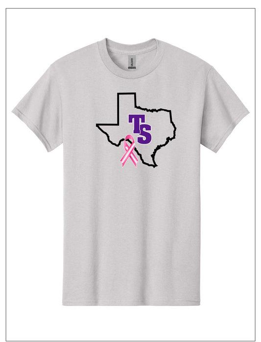 TS Cancer Awareness Cotton Tee
