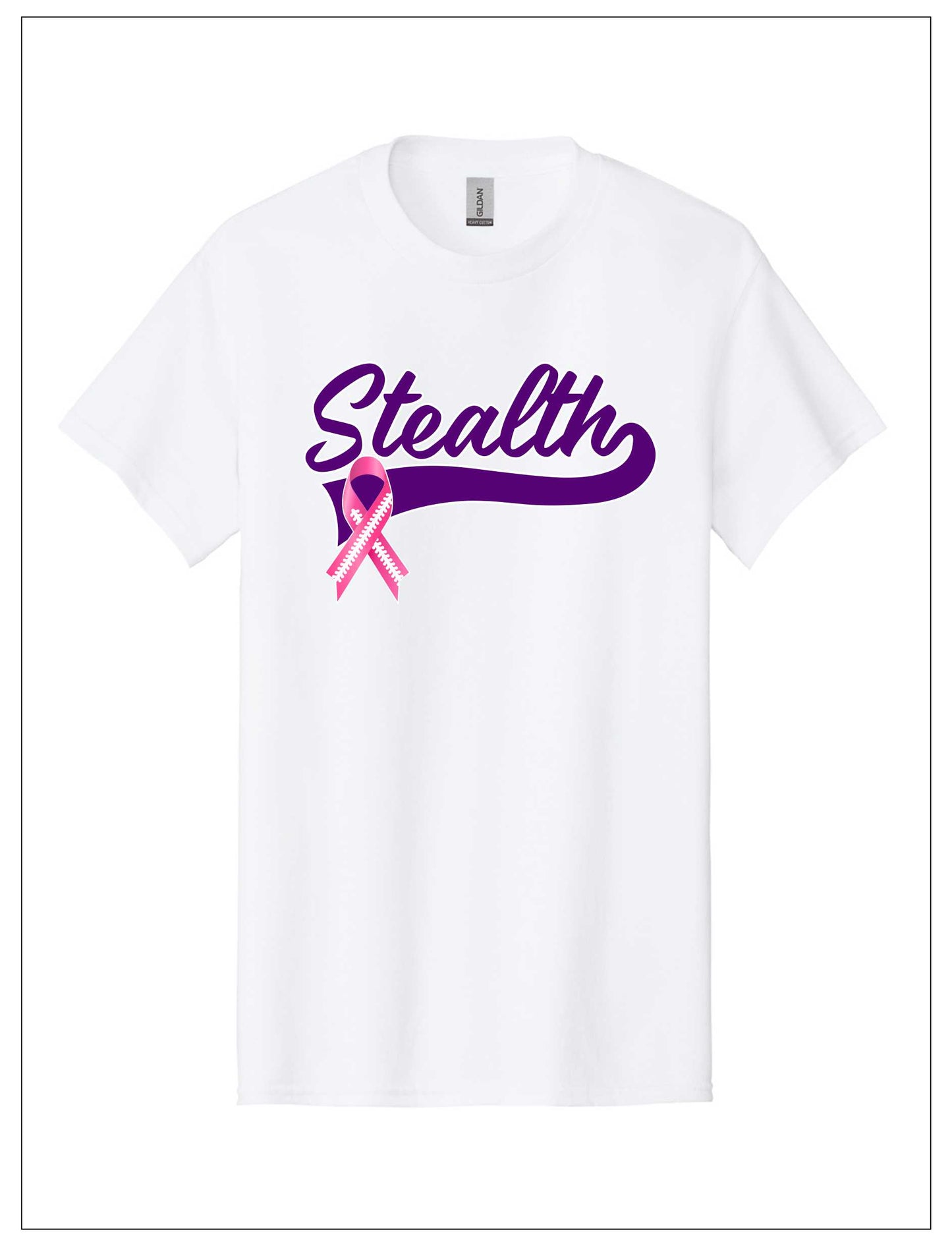Stealth Texas Tails 100% Cotton Cancer Tee