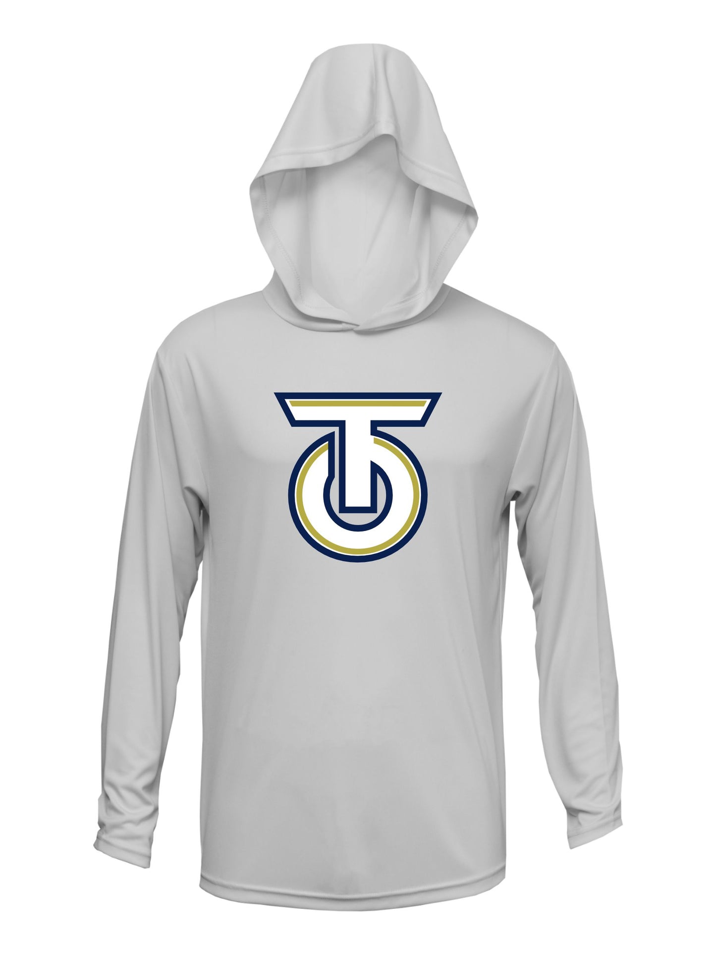 Leisure Long Sleeve Tee w/ Hood TO Logo FRONT