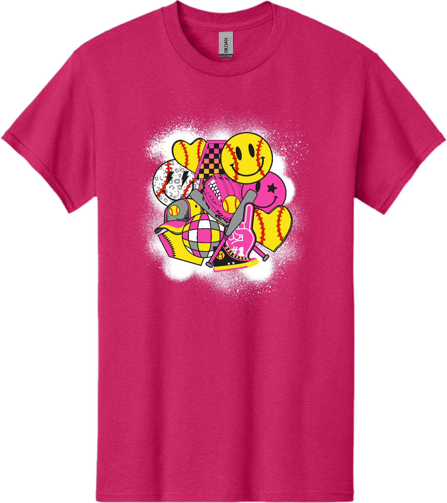 Softball Vibes Cotton T-Shirt