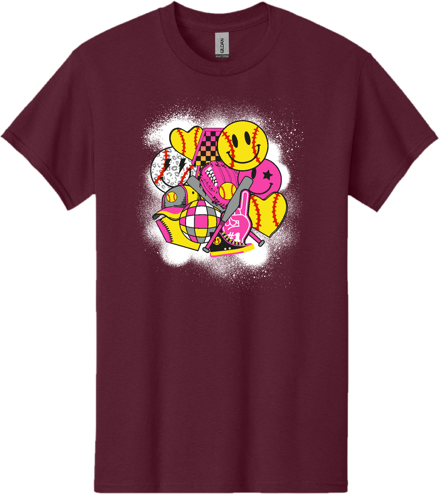 Softball Vibes Cotton T-Shirt