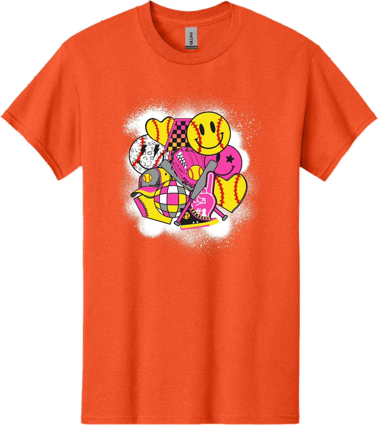 Softball Vibes Cotton T-Shirt