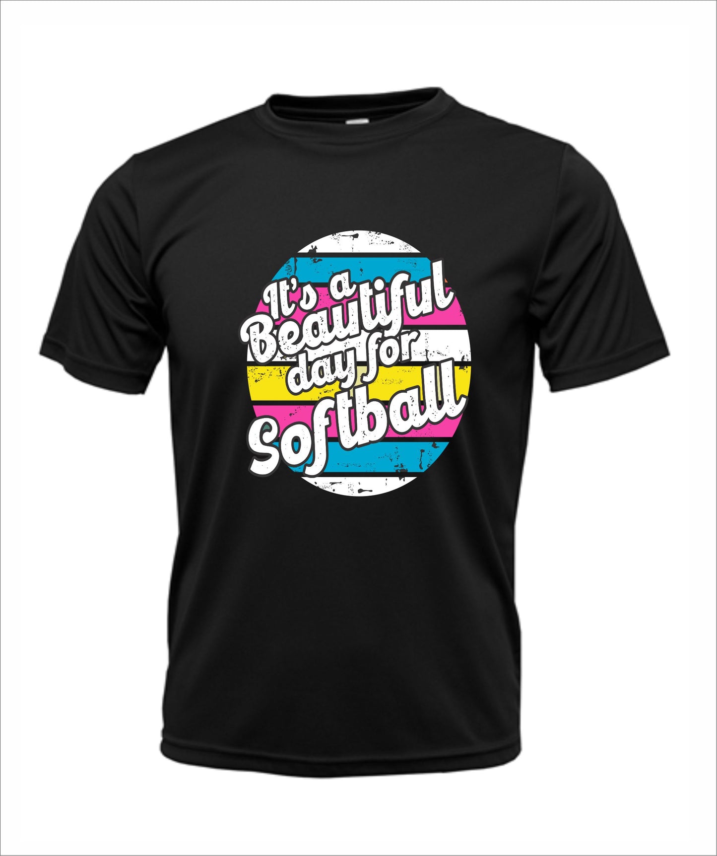 Softball "Beautiful Day" Cotton T-Shirt