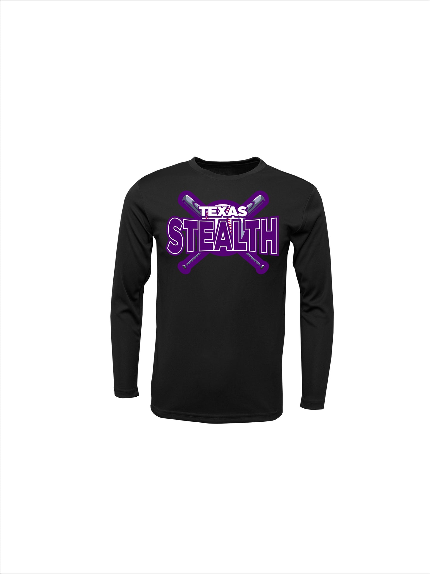 Texas Stealth Cotton Long Sleeve T-Shirt