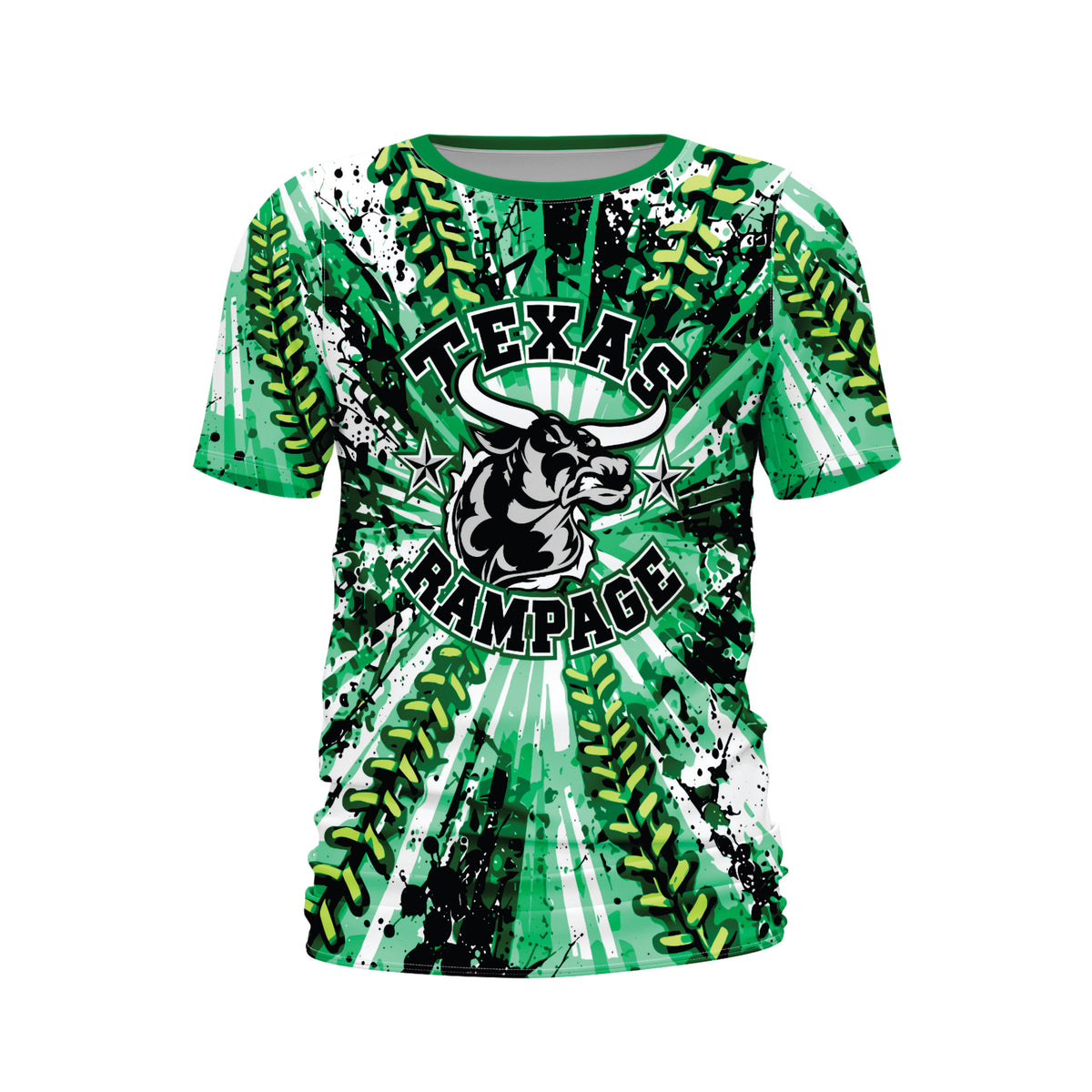 TEXAS RAMPAGE - GREEN JERESY
