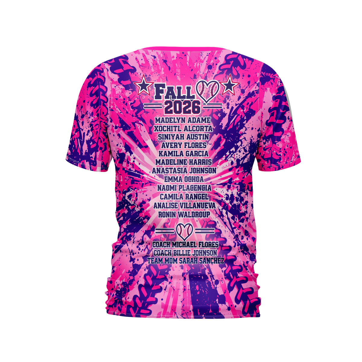 TEXAS RAMPAGE - PINK JERSEY