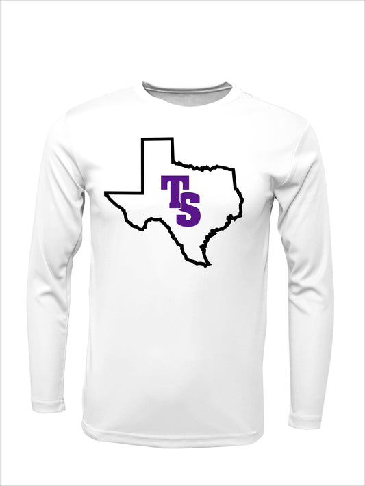 Texas Stealth Cotton Long Sleeve T-Shirt