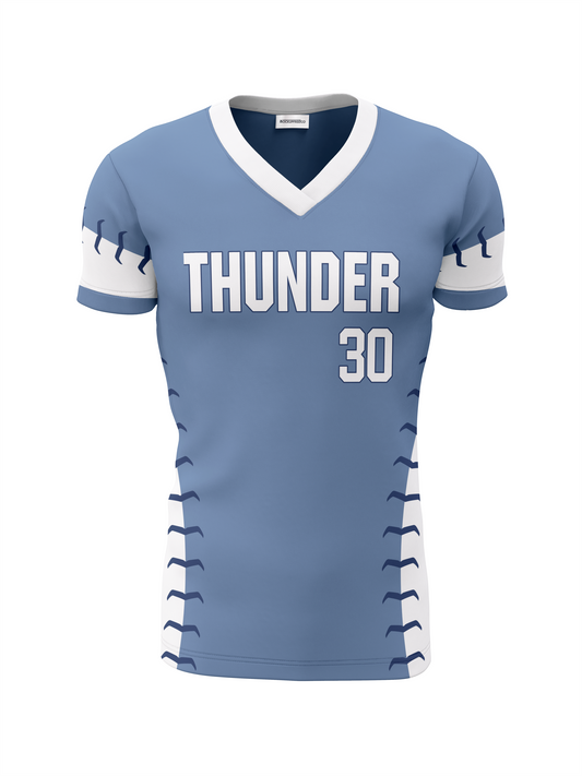 THUNDER 8U REPLICA JERSEY W/ NAME AND NUMBER