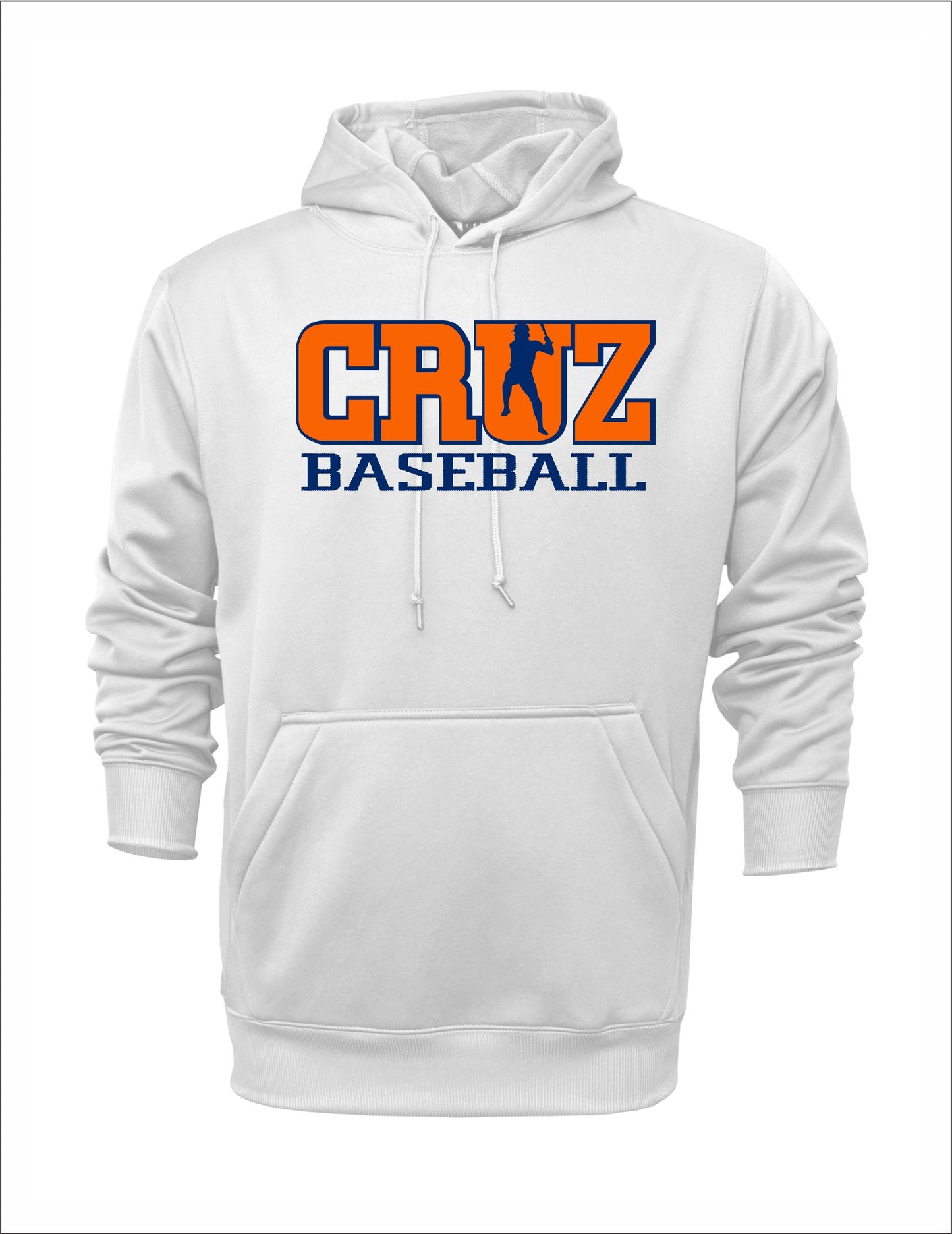 Cruz Baseball Polyester Hoodie