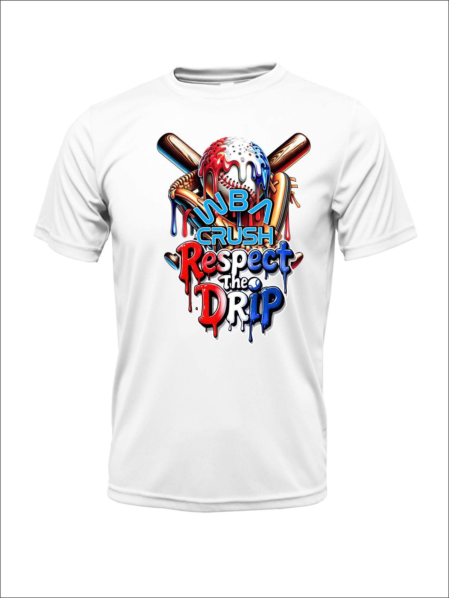 WBA Respect The Drip Short Sleeve Cotton T-shirt