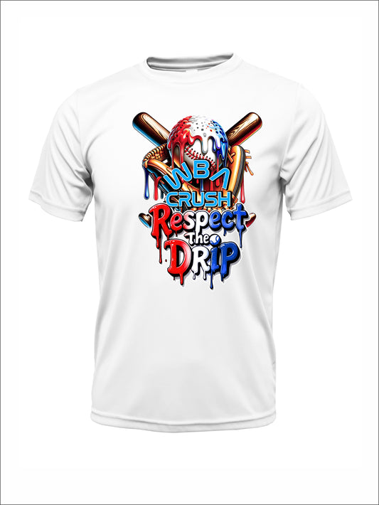 WBA Respect The Drip Short Sleeve Cotton T-shirt