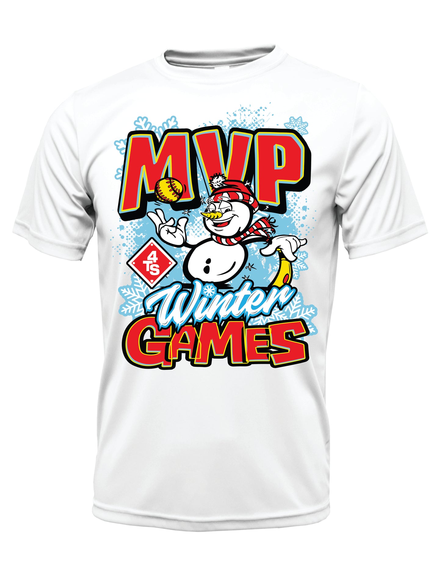 4TS - MVP WINTER GAMES DRI-FIT T-SHIRT