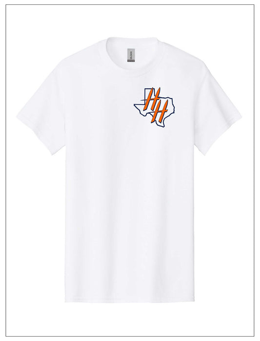 Hustlers HH W/ State Left Chest 100%Cotton W/Name