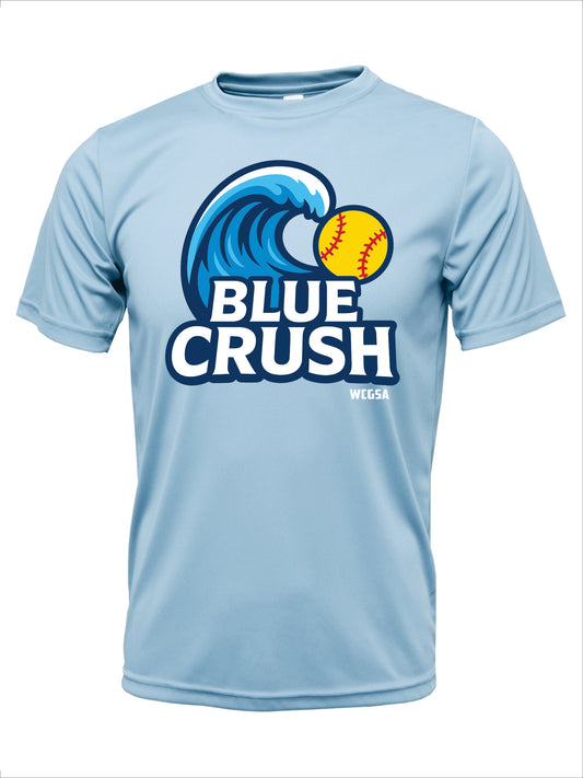Blue Crush Cotton T-shirt