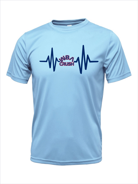 WBA Crush Heartbeat Short Sleeve Cotton T-shirt