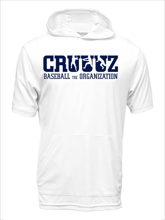 Cruz Baseball "Cruuuz" Dri-Fit Short Sleeve Hoodie
