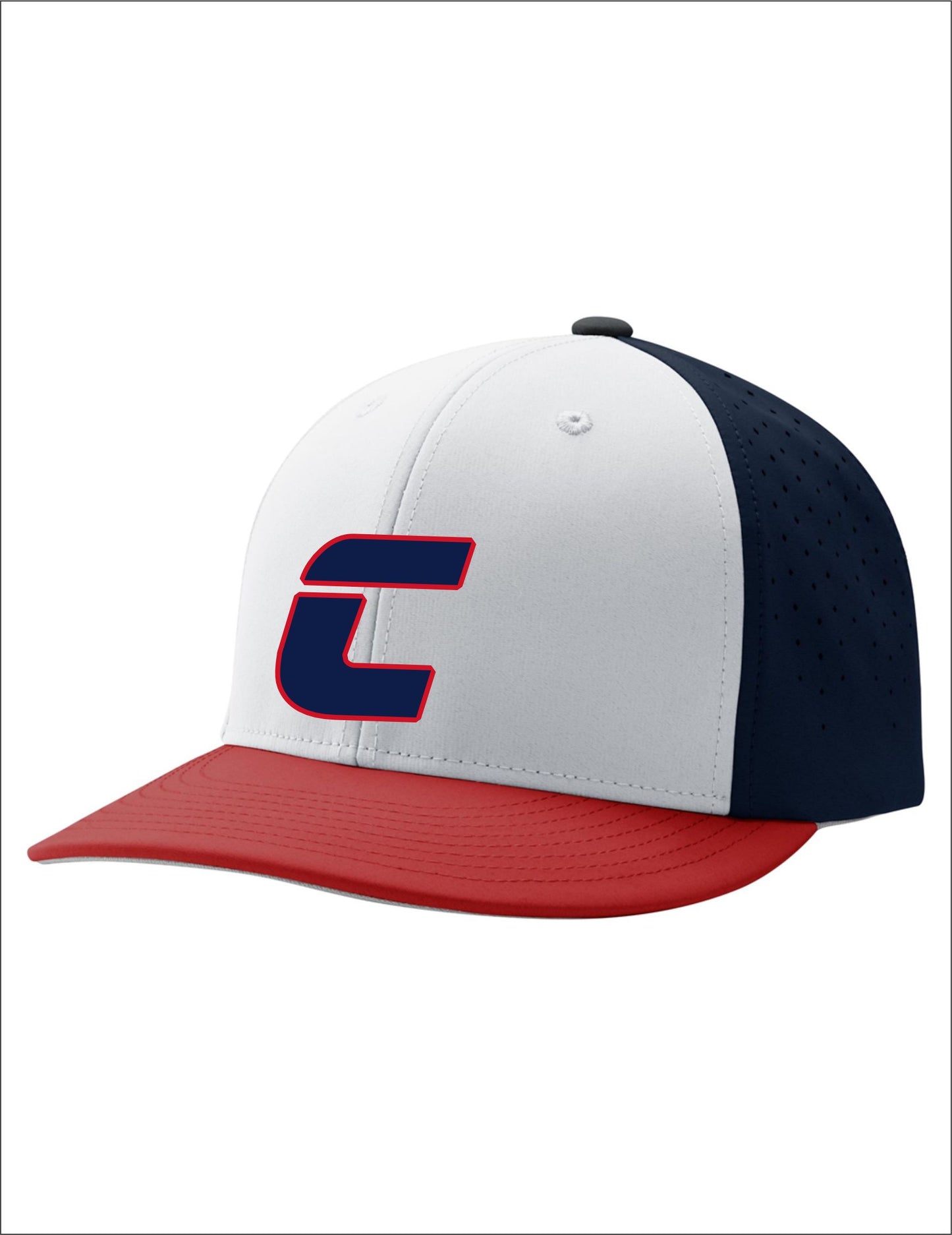 Crush Baseball Embroidered Fitted Cap