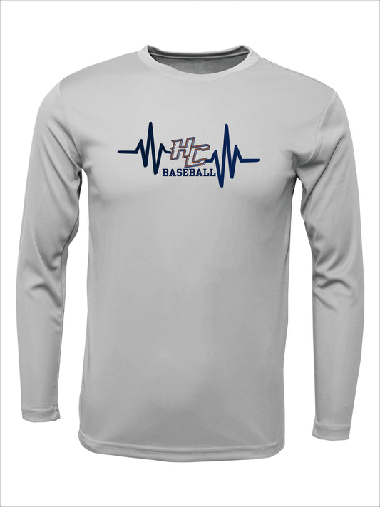 Colts "Heartbeat Logo" Dri Fit Long Sleeve T-Shirt