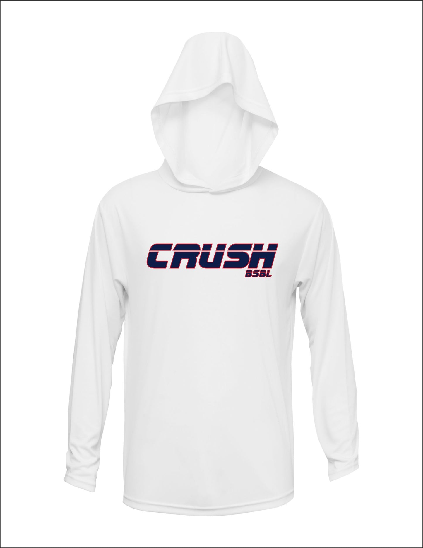 Crush Baseball Hooded Long Sleeve Dri-Fit T-Shirt