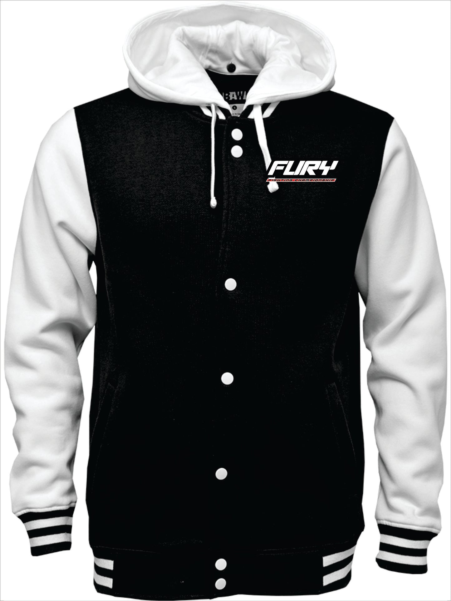 Fury FC Embroidered Letterman Jacket