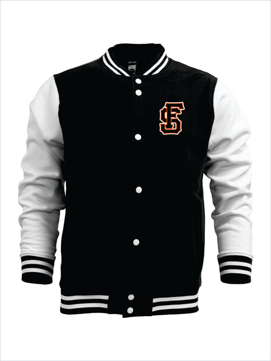 4Seam Embroidered Letterman Jacket