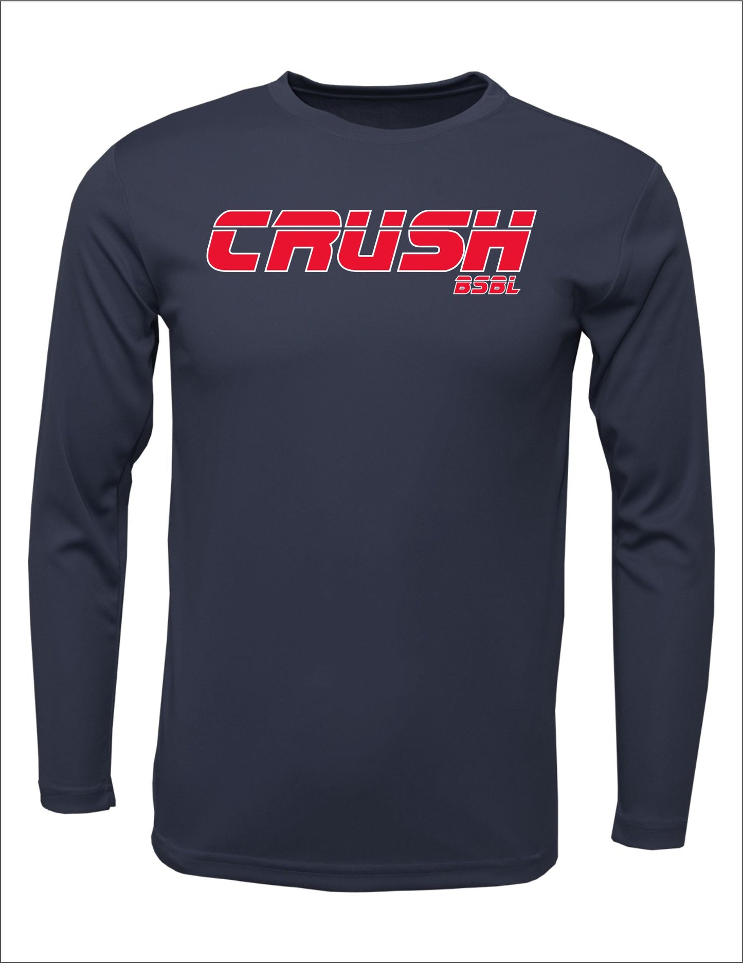 Crush Baseball Long Sleeve Cotton T-Shirt