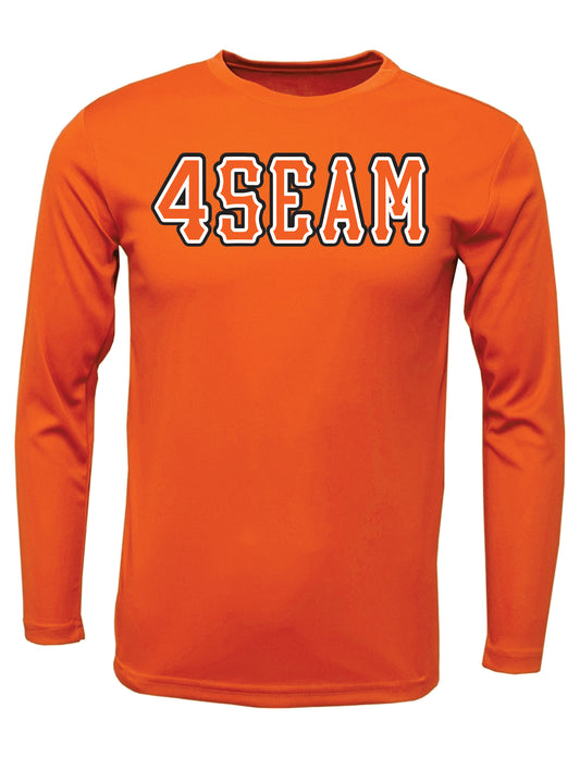 4Seam Baseball Cotton Long Sleeve T-Shirt