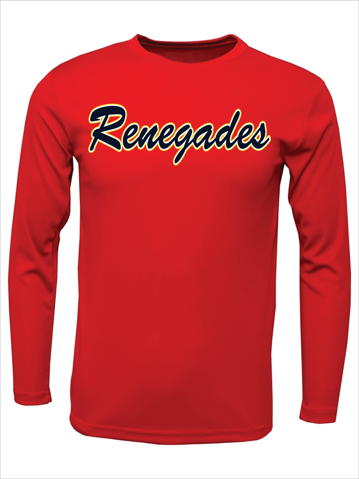 Renegades Baseball Cotton Long Sleeve T-Shirt