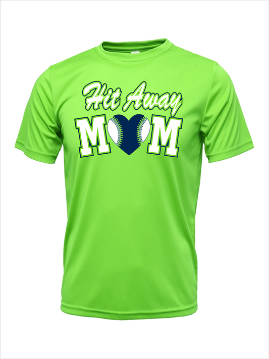 Hit Away Mom Short Sleeve Cotton T-shirt