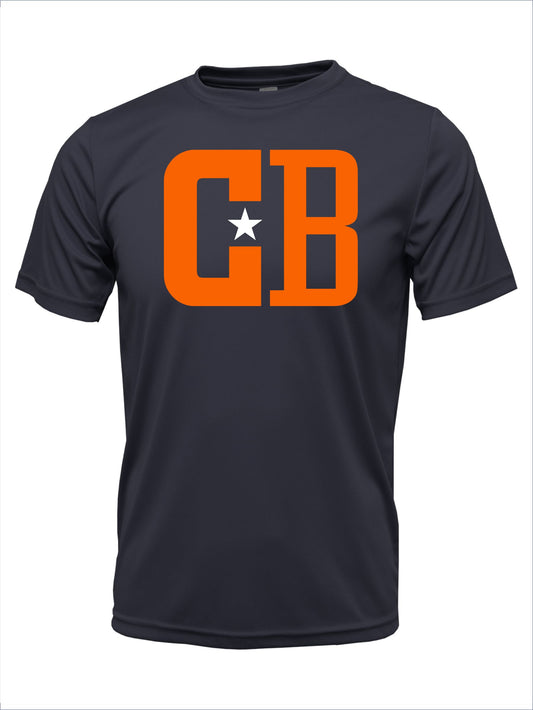 Cruz Baseball "CB" Short Sleeve Cotton T-shirt