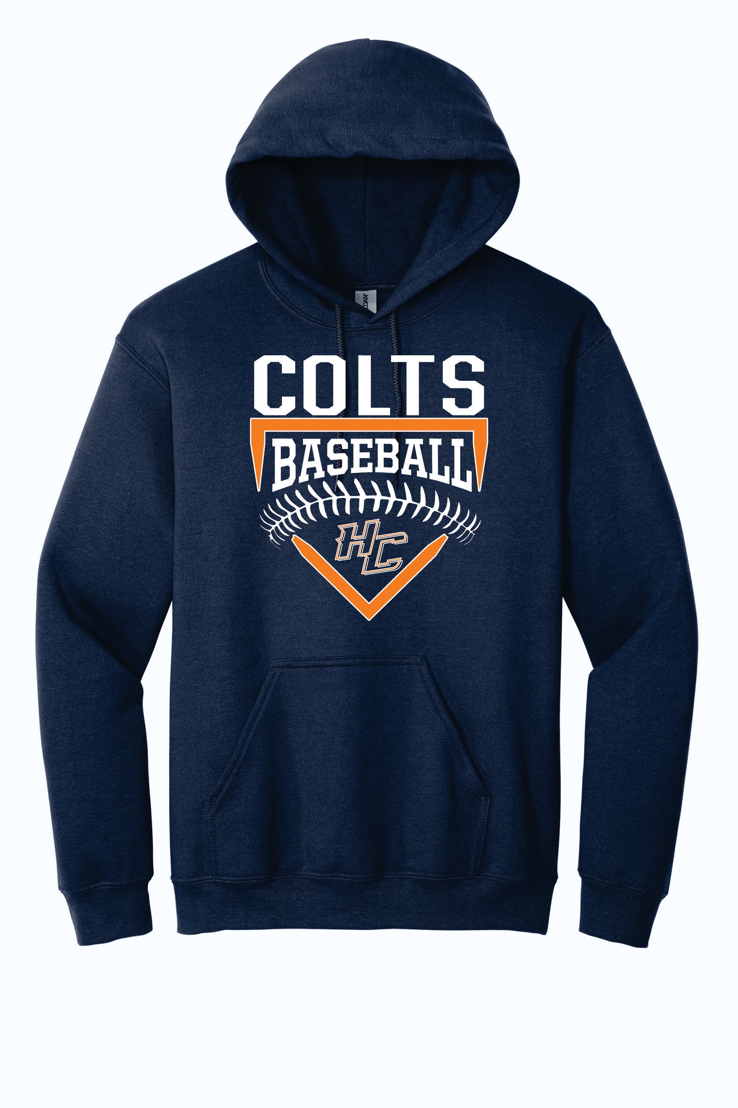 Colts "Home Plate Logo" Cotton Hoodie