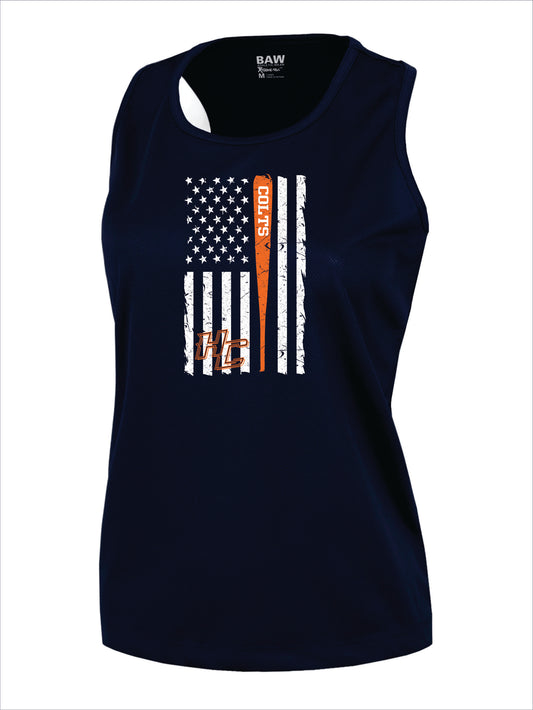 Colts "Bat Flag" Racerback Tank