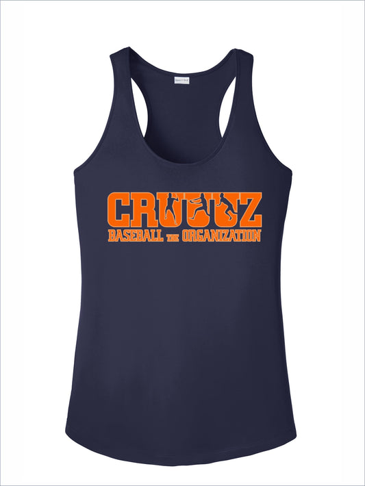 Cruz Baseball "Cruuuz" Racer Back Tank Top