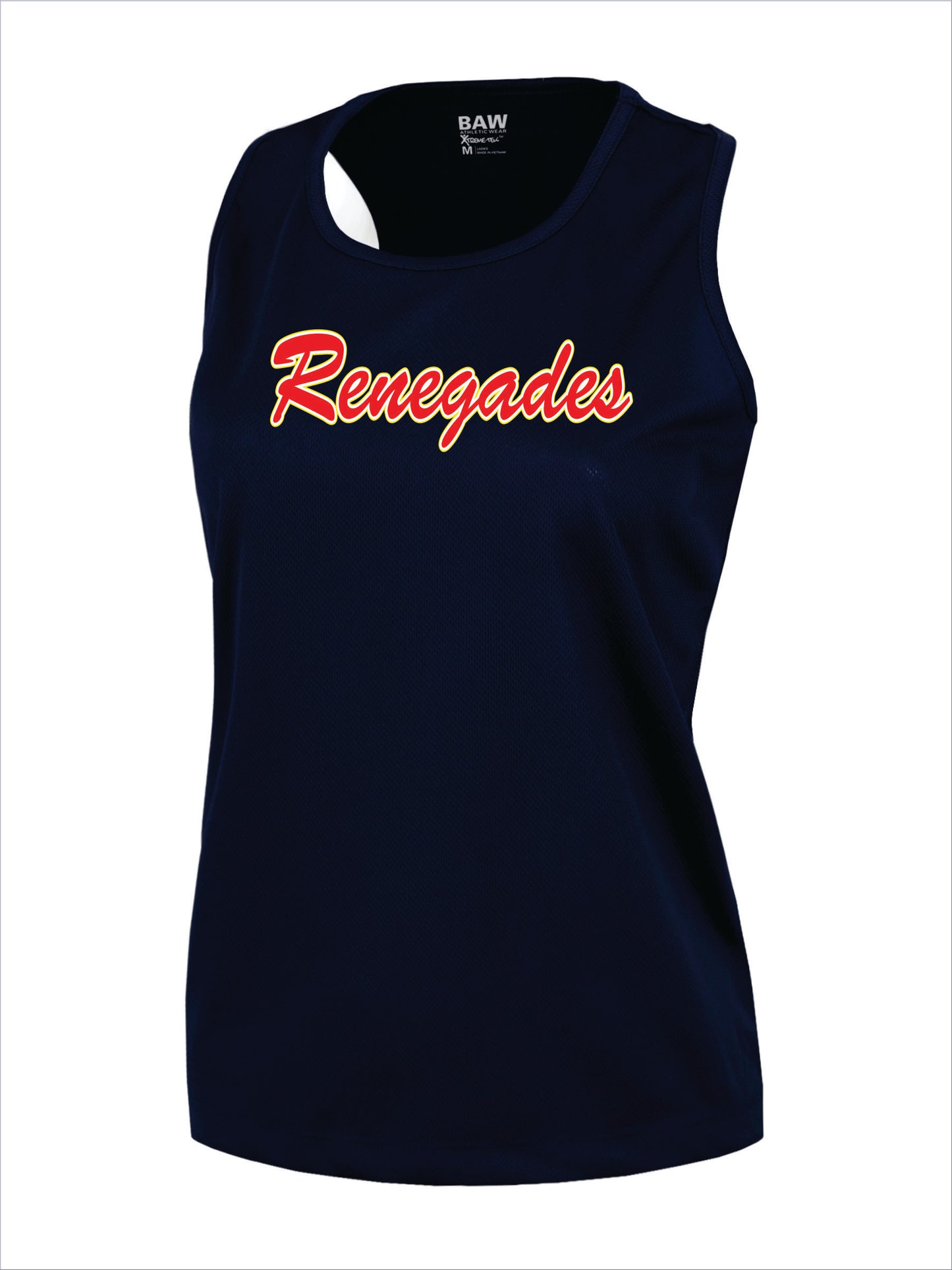 Renegades Baseball Women's Racerback Tank