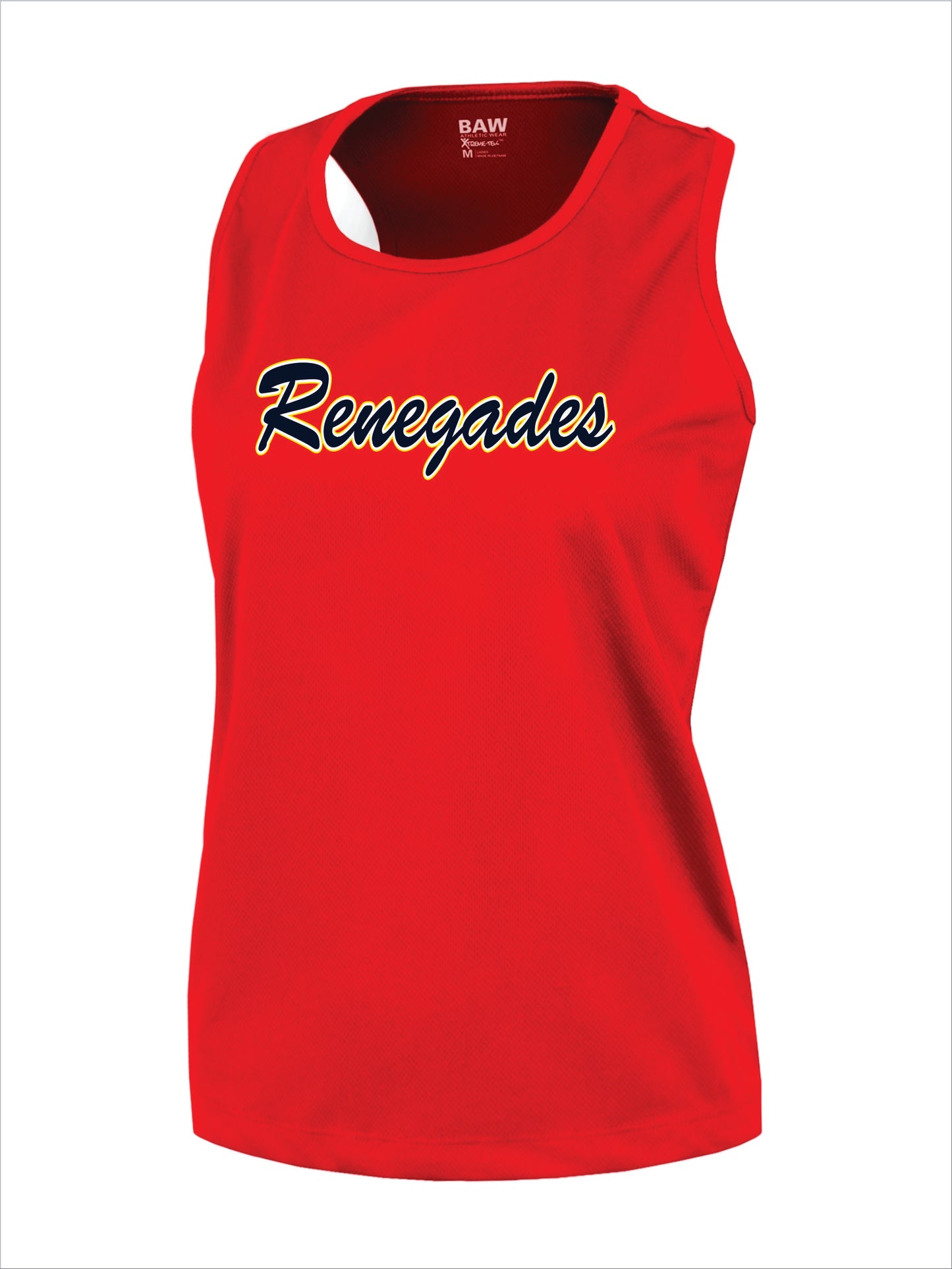 Renegades Baseball Women's Racerback Tank