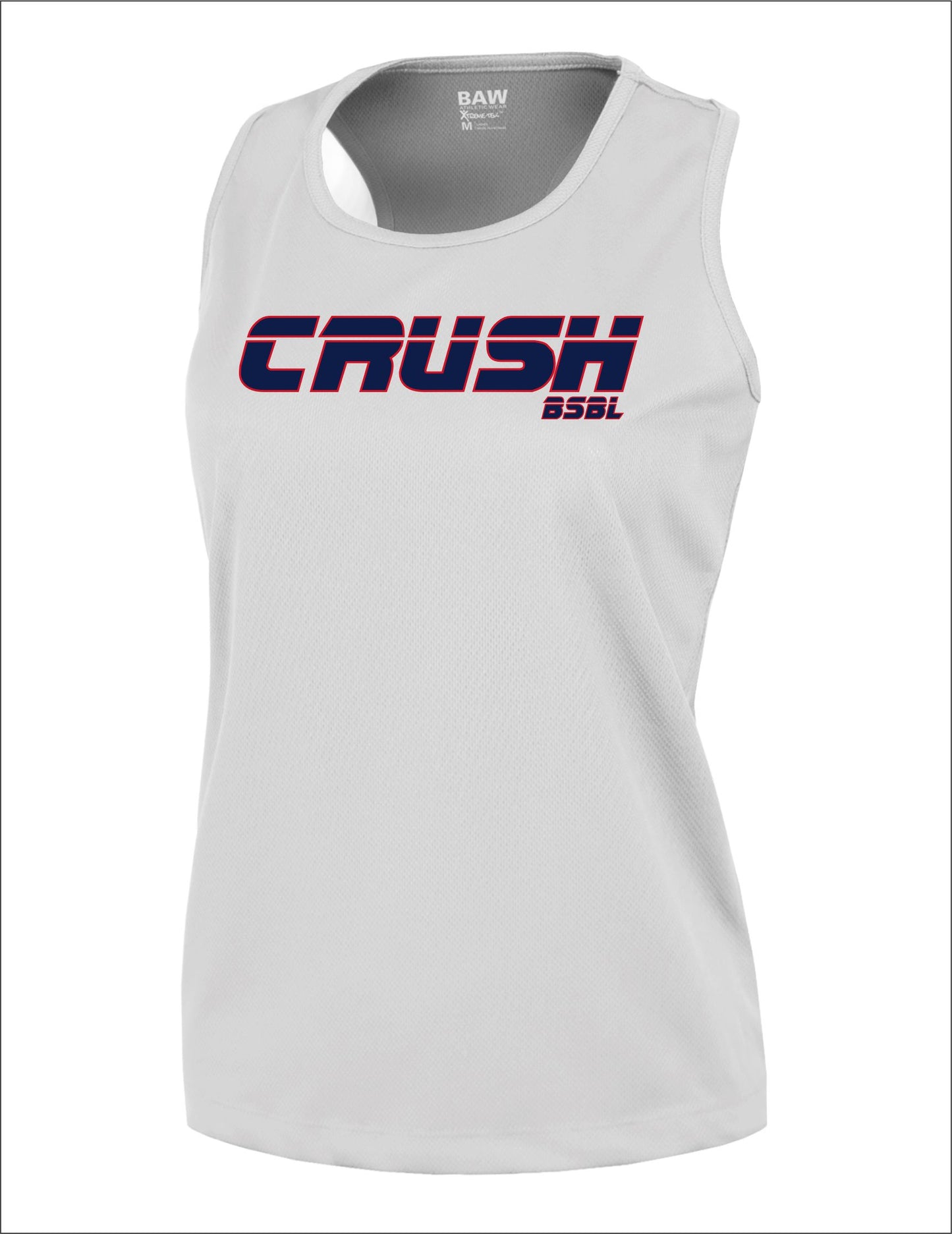 Crush Baseball Women's Racerback Tank