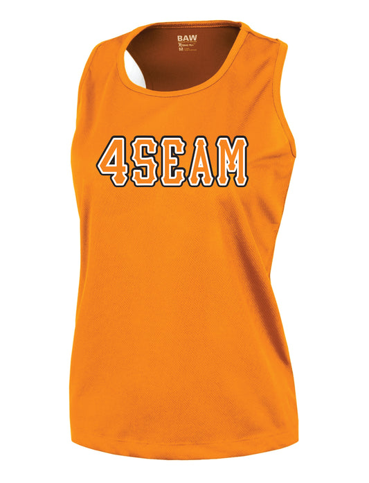 4Seam Baseball Women's Racerback Tank