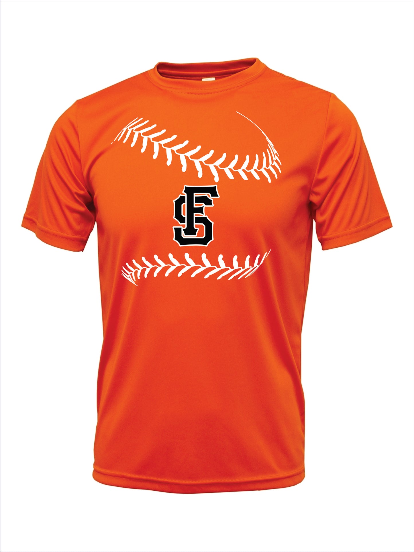 4Seam Baseball Logo Short Sleeve Dri-Fit T-Shirt