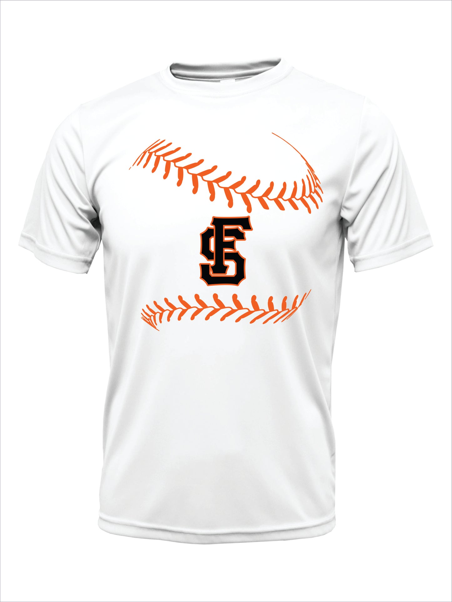 4Seam Baseball Logo Short Sleeve Dri-Fit T-Shirt