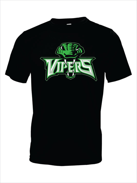 Vipers Black Cotton Spirit Shirt