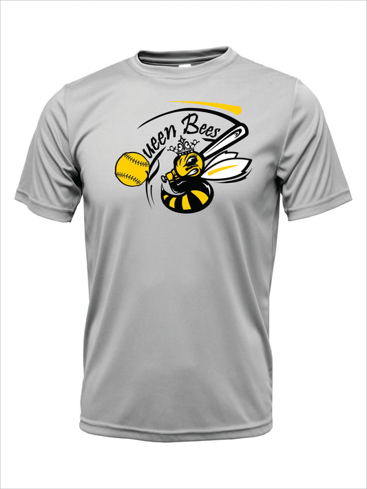 Queen Bees Grey Dri-Fit Spirit Shirt