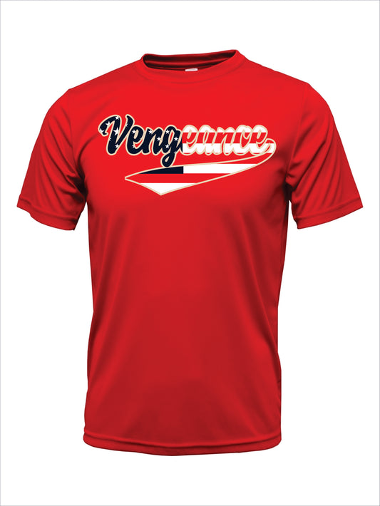 Vengeance Red Cotton Spirit Shirt