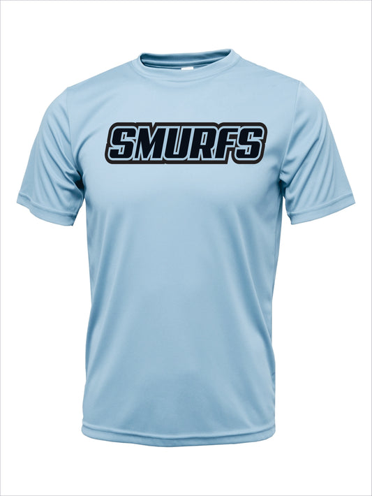 Smurfs Light Blue Cotton Spirit Shirt