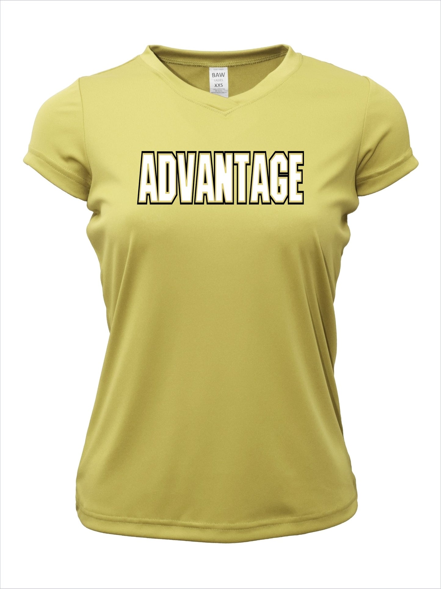 Ladies V-Neck "Advantage" Dri-Fit T-Shirt