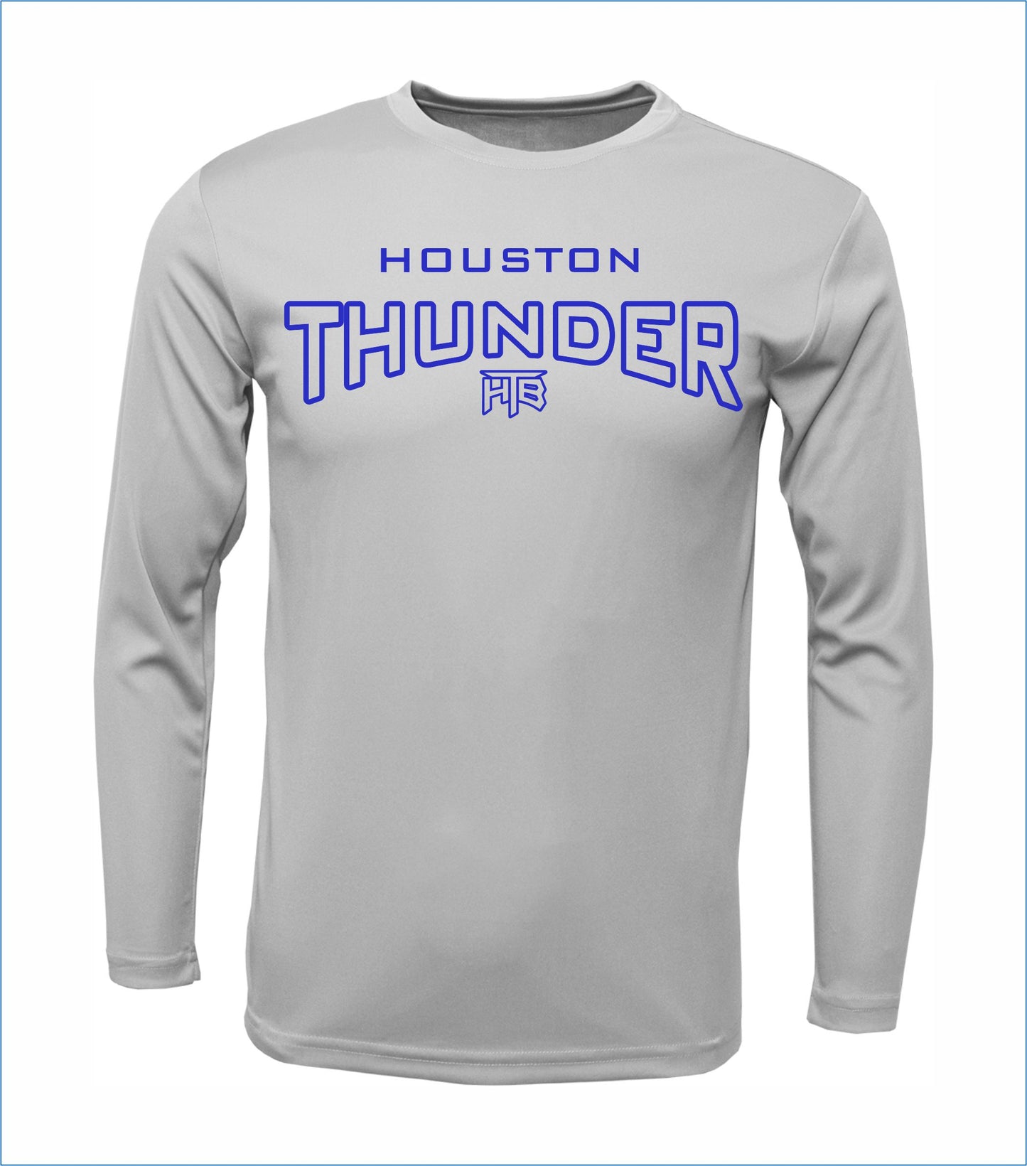 Houston Thunder Arched Long Sleeve Dri-Fit Shirt