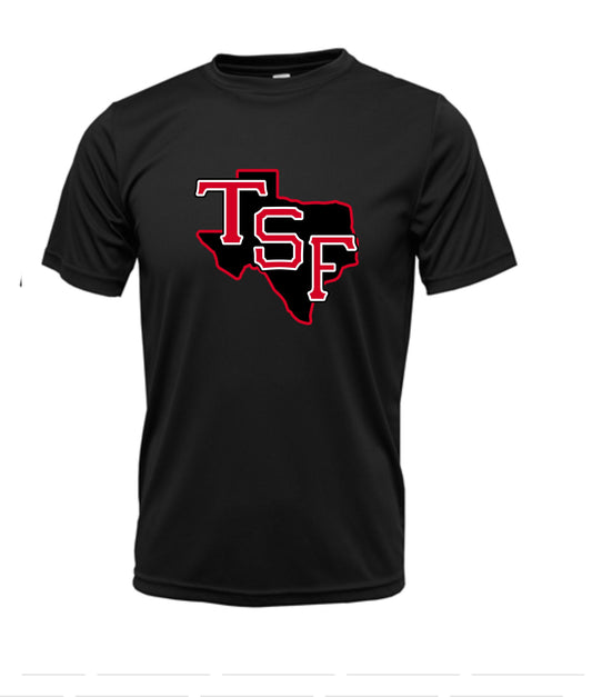 TSF BLACK GILDAN COTTON