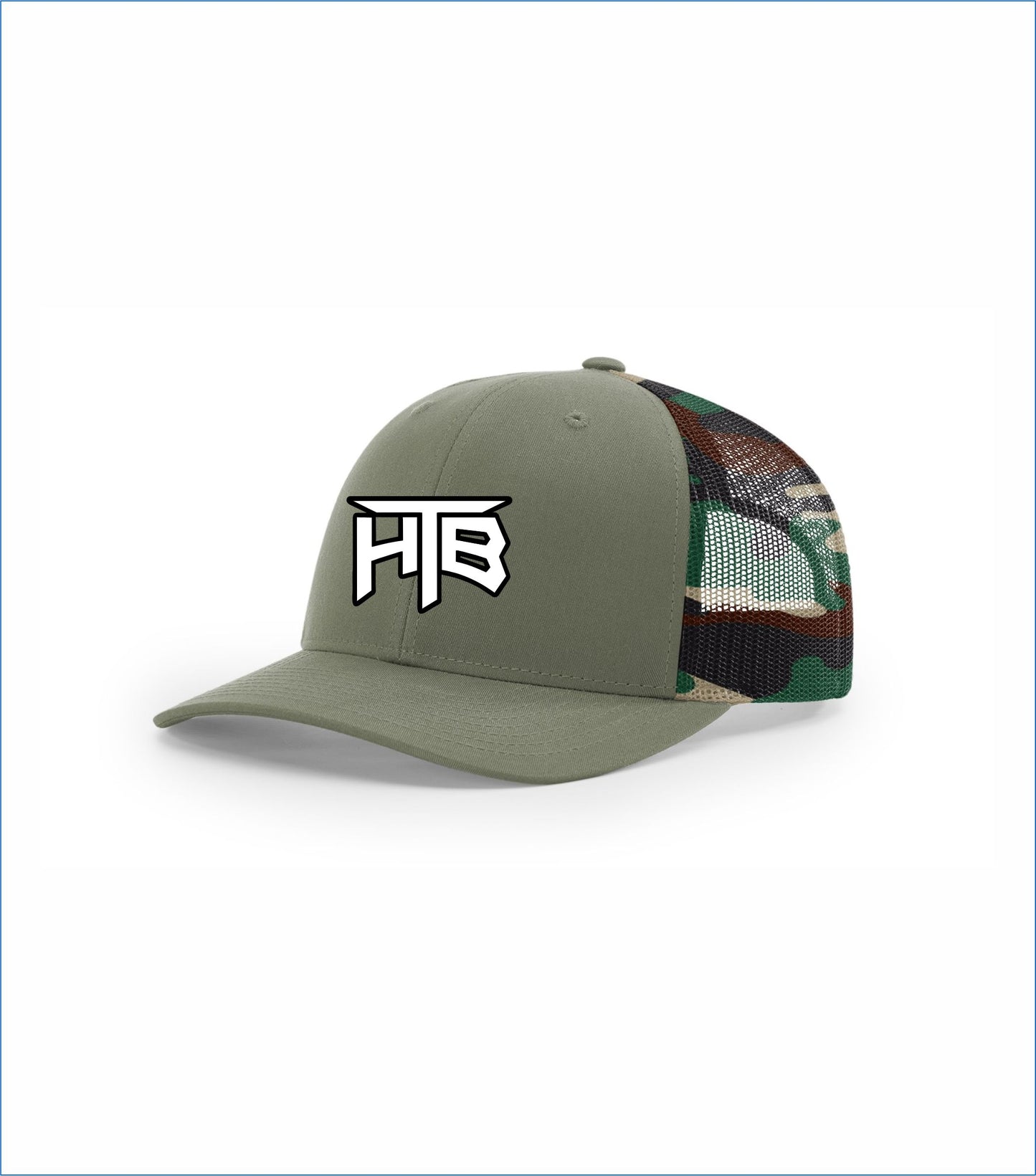 HTB Trucker Hat with Embroidered Logo