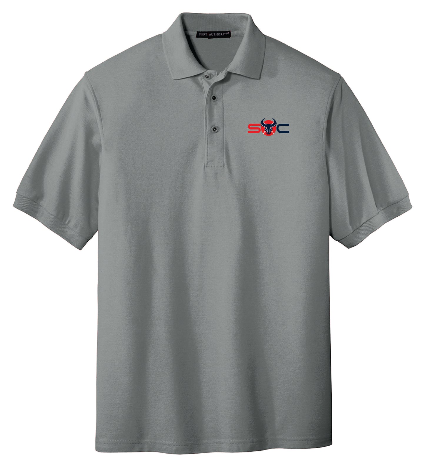 SC POLO WITH EMBROIDERED LOGO