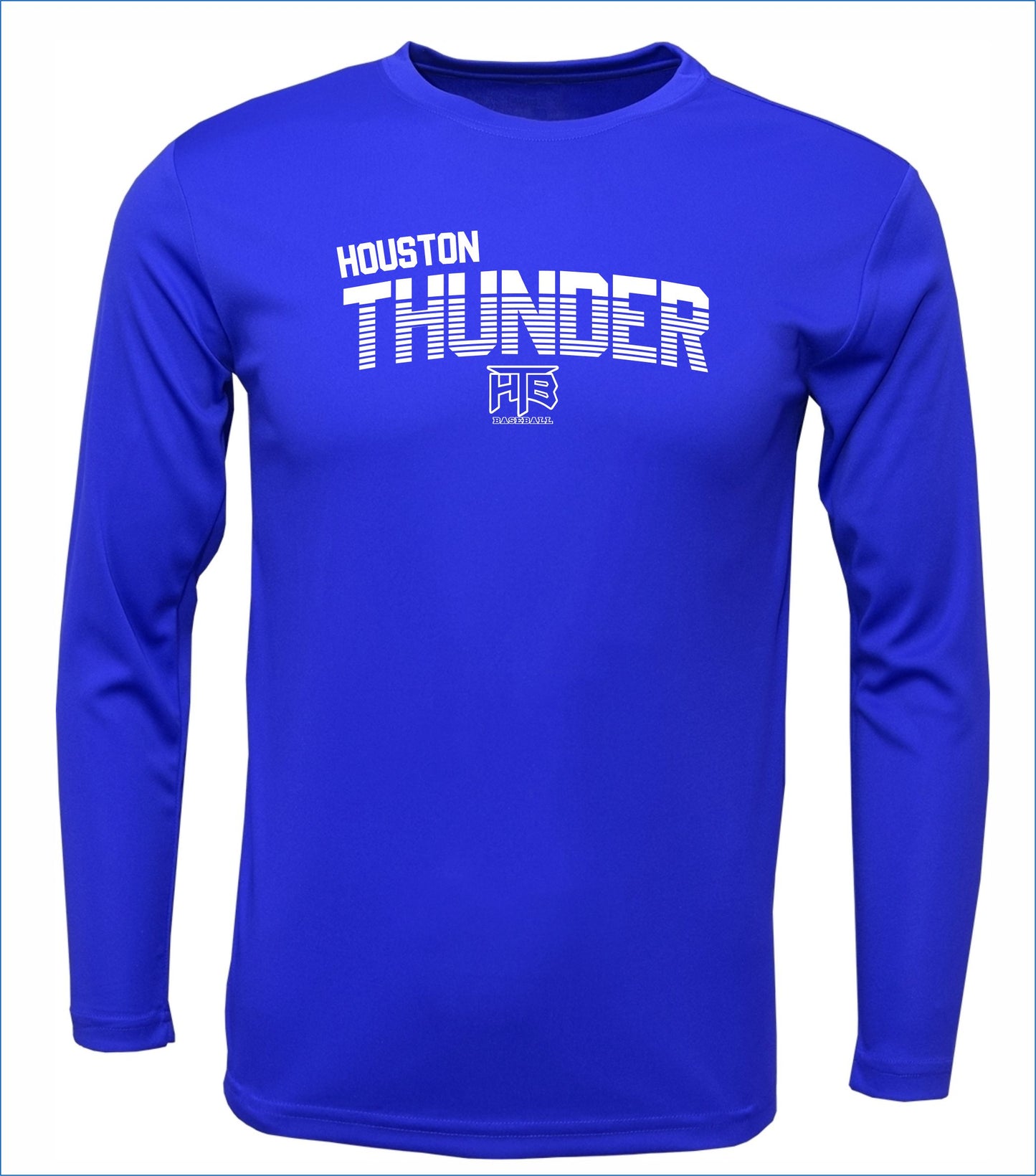 Houston Thunder Long Sleeve Cotton Shirt