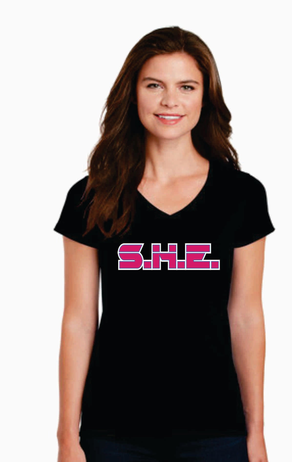 S.H.E Dri-fit V-neck T-shirt